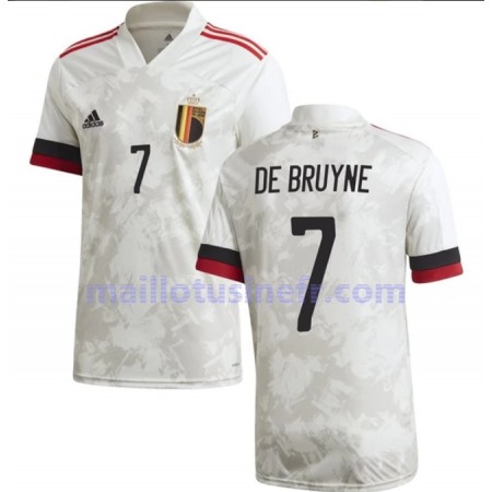 Maillot de Foot Belgique De Bruyne 7 Extérieur UEFA EURO 2020